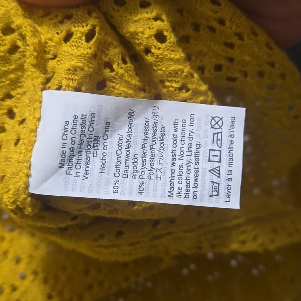 Madewell Texture & Thread Eyelet Flutter-Sleeve T… - image 5